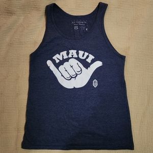 808 Clothing Co. Maui Hawaii - Shaka - Hang Loose - Tank Top Sz Small